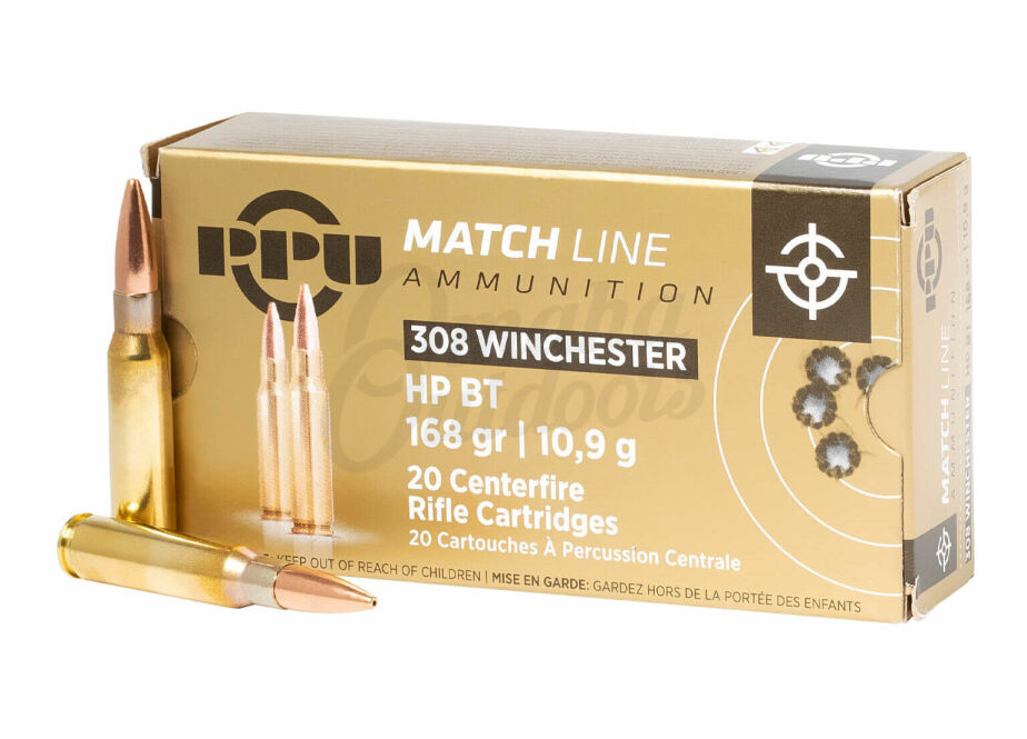 Partizan 308 Win 168 gr HP BT | Armurerie du cerf